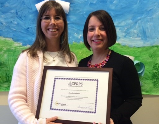 CPRPS Recognizes Jennifer Pellerine